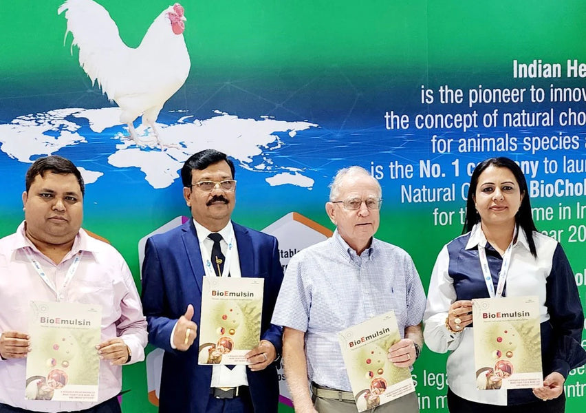 Today Indian Herbs launched a new unique research product BioEmulsin - a Novel Natural Nutritional Emulsifier at VIV Asia 2023, Bangkok, Thailand
