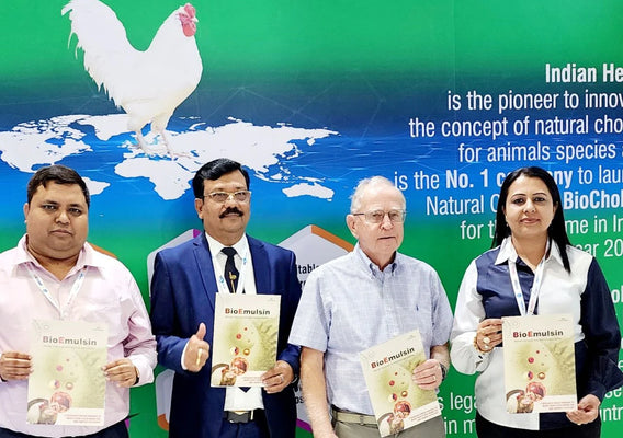 Today Indian Herbs launched a new unique research product BioEmulsin - a Novel Natural Nutritional Emulsifier at VIV Asia 2023, Bangkok, Thailand