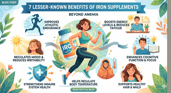 7 Lesser-Known Benefits of Iron Supplements Beyond Anemia