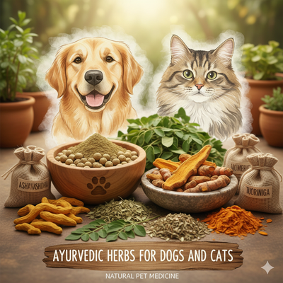 7 Ayurvedic Herbs for Dogs and Cats | Natural Pet Medicine