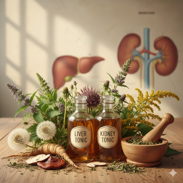 5 Herbal Liver and Kidney Tonics: What Makes a Good Formula