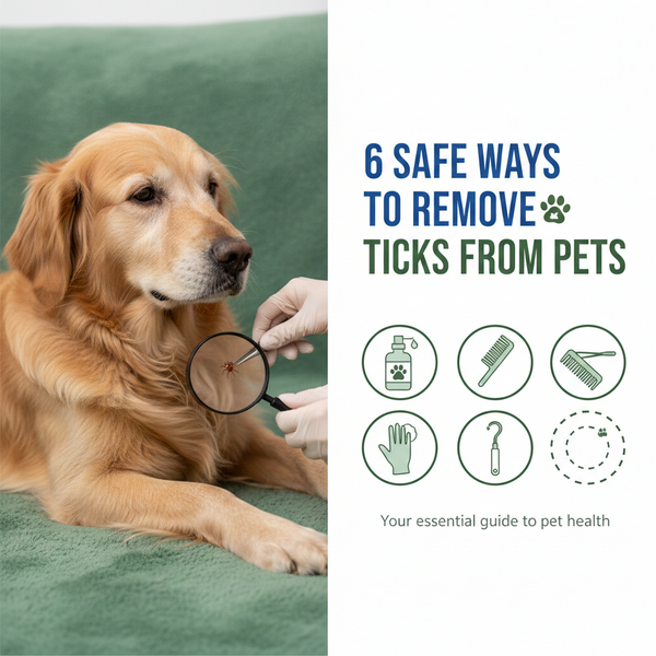 6 Safe Ways to Remove Ticks From Pets